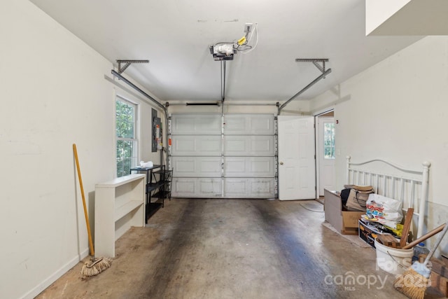 124 Hilltop Rd, Black Mountain, NC 28711 - garage with a garage door opener