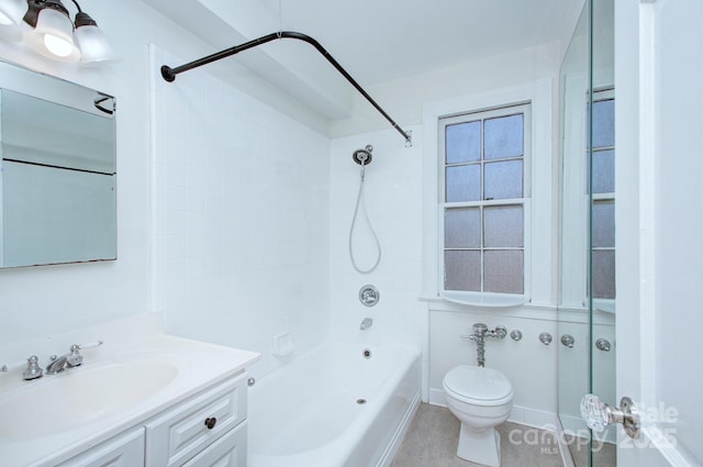 101 S Laurel Ave Unit 72A, Charlotte, NC 28207 - full bath featuring toilet, shower / bath combination, and vanity