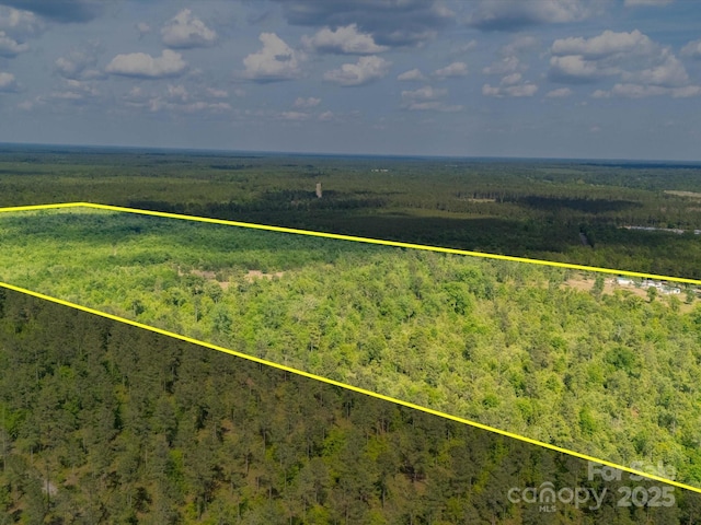 2675 Andrews Cir, Aiken, SC 29803 - aerial view of property's location featuring a forest and property parcel outlined