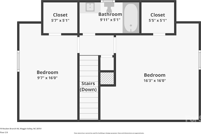 19 Reuben Branch Rd, Maggie Valley, NC 28751 - home floor plan