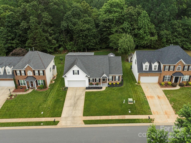5748 Timbertop Ln, Charlotte, NC 28215 - aerial view of property and surrounding area