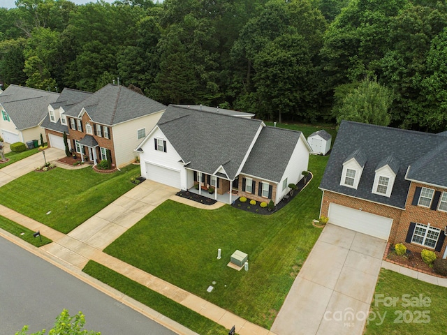 5748 Timbertop Ln, Charlotte, NC 28215 - view from above of property
