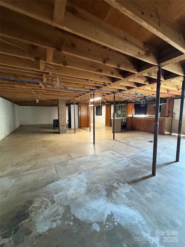 1821 Beaman St, Shelby, NC 28152 - view of unfinished basement