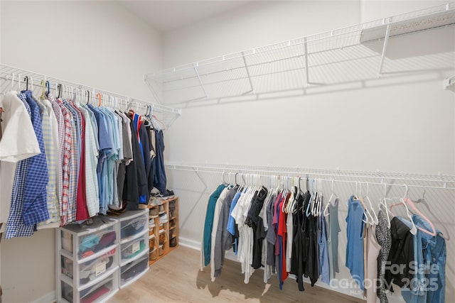 3110 Streamside Dr, Davidson, NC 28036 - spacious closet featuring wood finished floors