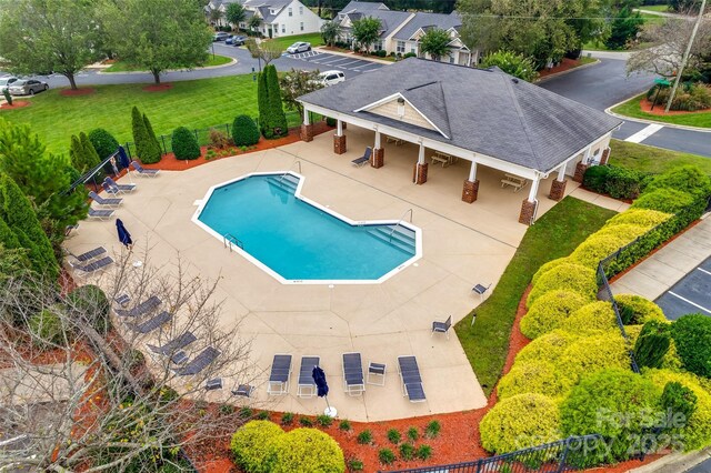 2169 Shady Pond Dr, Clover, SC 29710 - community pool with a patio