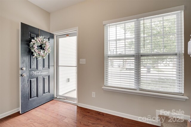 2169 Shady Pond Dr, Clover, SC 29710 - entrance foyer featuring wood finished floors and baseboards