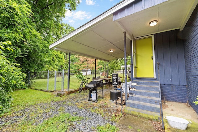 2536 Bancroft St, Charlotte, NC 28206 - view of patio with entry steps