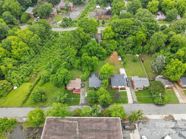 2536 Bancroft St, Charlotte, NC 28206 - aerial perspective of suburban area