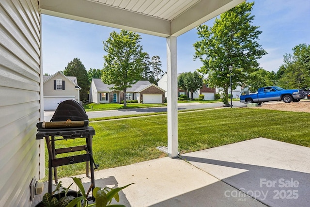 6332 Sackett Way, Charlotte, NC 28269 - view of patio / terrace with a residential view