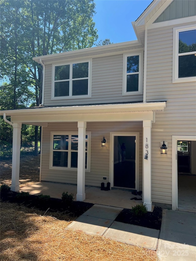 183 Pine Haven Rd, Statesville, NC 28677 - view of front of property featuring covered porch