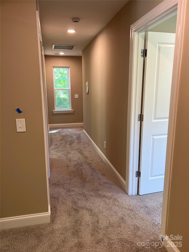 183 Pine Haven Rd, Statesville, NC 28677 - hallway with carpet and baseboards