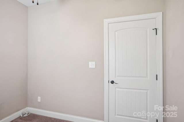 2021 Chantilly Ln, Salisbury, NC 28146 - spare room featuring baseboards and carpet flooring