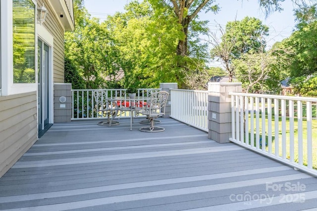 328 E Center Ave, Mooresville, NC 28115 - view of wooden terrace