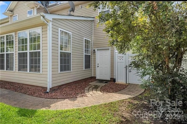 view of property exterior