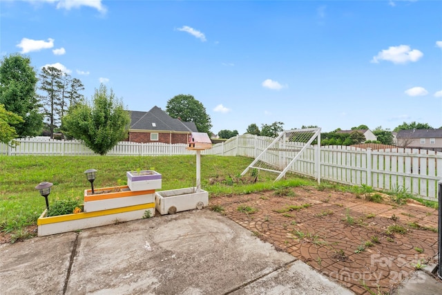 1911 Savannah Hills Dr, Matthews, NC 28105 - view of yard featuring a patio area