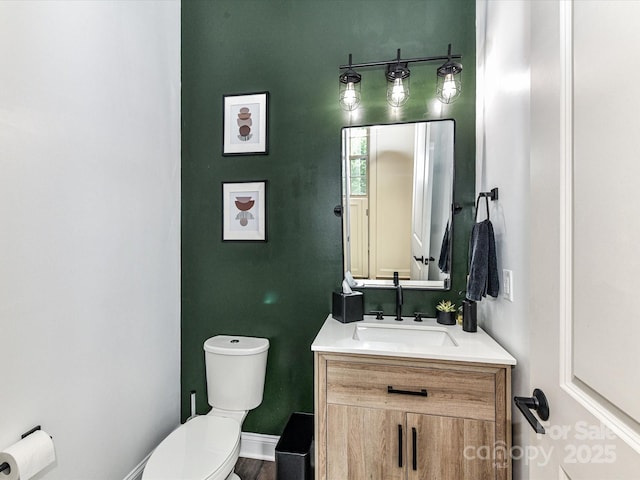 121 Enclave Meadows Ln, Matthews, NC 28104 - bathroom with toilet and vanity
