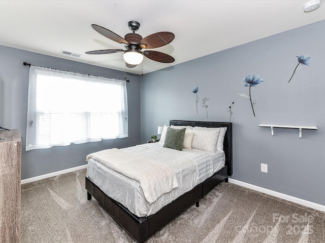 7325 Overmountain Dr, Rock Hill, SC 29732 - carpeted bedroom with baseboards and ceiling fan