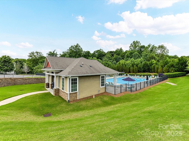 7325 Overmountain Dr, Rock Hill, SC 29732 - back of property featuring roof with shingles