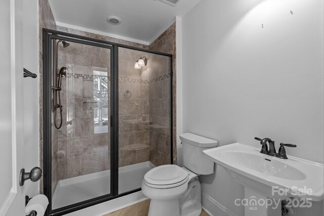 238 Horton Grove Rd, Fort Mill, SC 29715 - full bath with toilet, a shower stall, and a sink