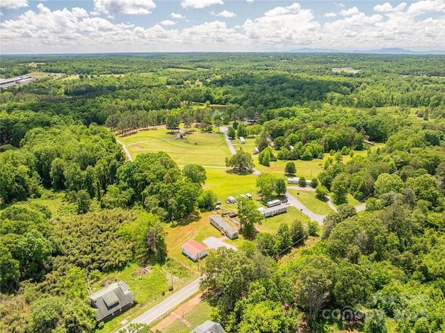 376 Puzzle Creek Rd, Bostic, NC 28018 - aerial view of a heavily wooded area