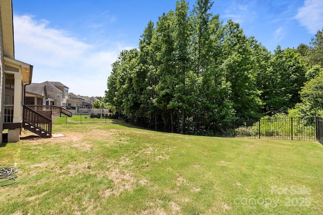 2414 Madeira Cir, Waxhaw, NC 28173 - view of yard featuring stairs