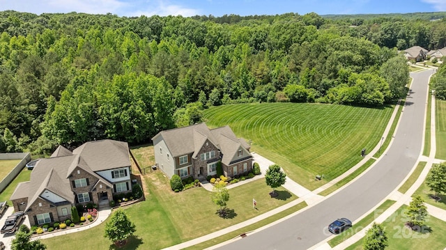 2414 Madeira Cir, Waxhaw, NC 28173 - aerial view of a heavily wooded area