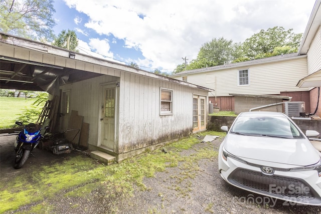 102 Lanier St, Mount Holly, NC 28120 - view of property exterior with central air condition unit