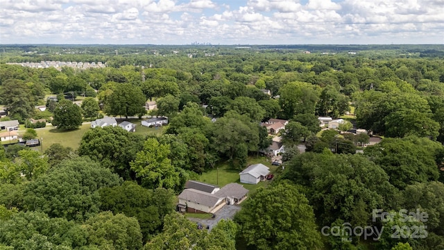 102 Lanier St, Mount Holly, NC 28120 - aerial view of a heavily wooded area