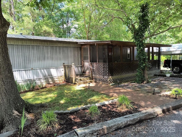 view of back of house