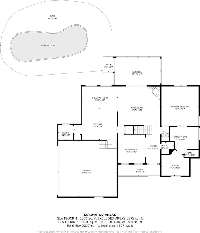 389 Ponderosa Cir, Mooresville, NC 28117 - room layout