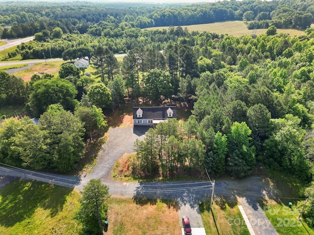 1811 Continental Dr, Albemarle, NC 28001 - drone / aerial view of a heavily wooded area