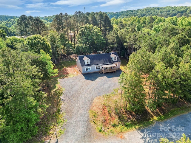 1811 Continental Dr, Albemarle, NC 28001 - view of subject property with a heavily wooded area