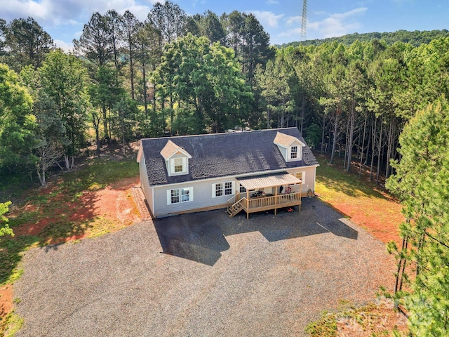 1811 Continental Dr, Albemarle, NC 28001 - view from above of property featuring a forest