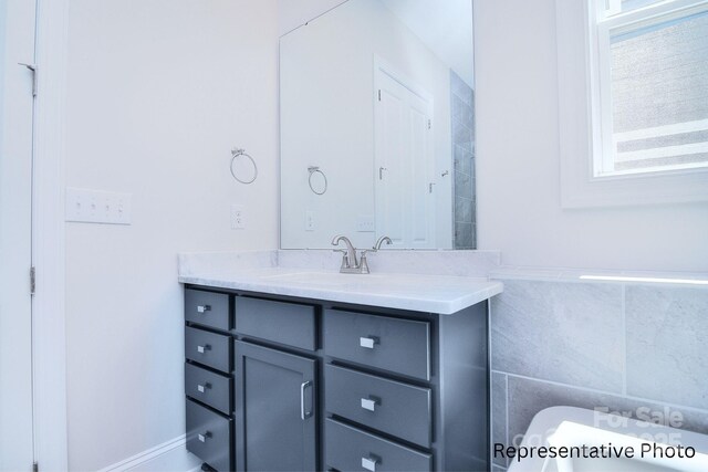20392 Queens St, Cornelius, NC 28031 - bathroom with vanity and toilet