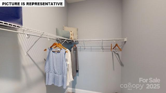 view of spacious closet