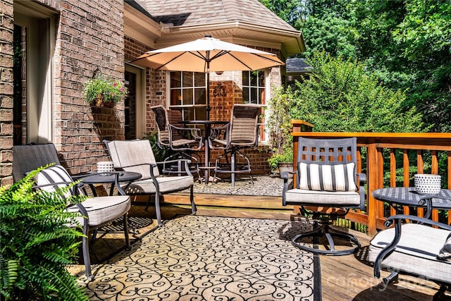 122 Sleepy Cove Trl, Mooresville, NC 28117 - deck featuring outdoor dining space