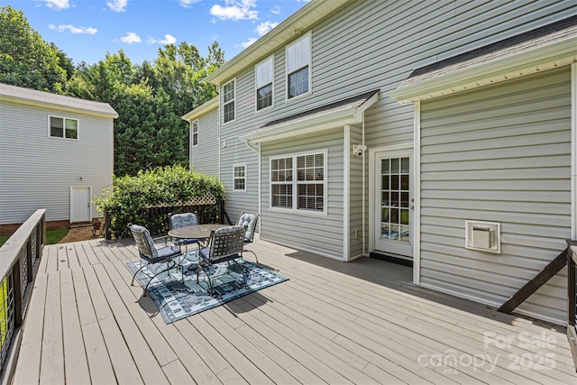 220 Glenville Dr, Fort Mill, SC 29715 - deck featuring outdoor dining space
