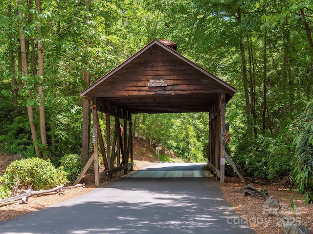 41 Trapper Ln, Waynesville, NC 28785 - view of community with a view of trees and a detached carport