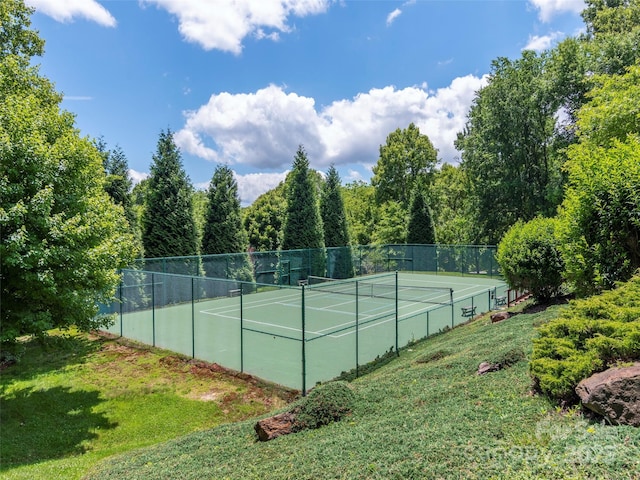 41 Trapper Ln, Waynesville, NC 28785 - view of tennis court