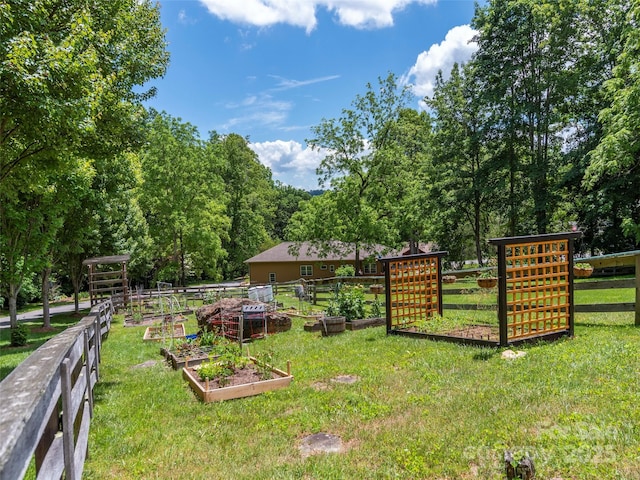 41 Trapper Ln, Waynesville, NC 28785 - view of yard with a garden