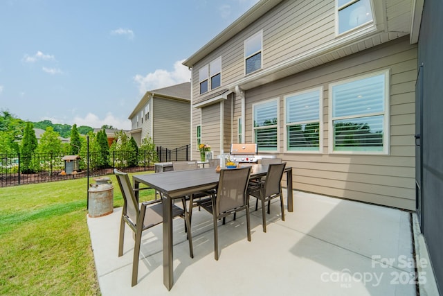 515 Lizzie Ln, Fort Mill, SC 29708 - view of patio / terrace featuring area for grilling and outdoor dining space