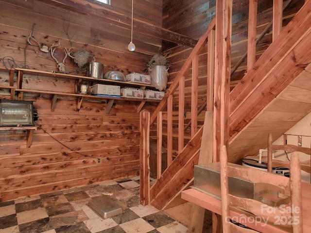 269 Johnson Dairy Rd, Mooresville, NC 28115 - basement with wooden walls