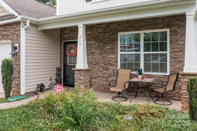 413 Wheat Field Dr, Mount Holly, NC 28120 - view of porch