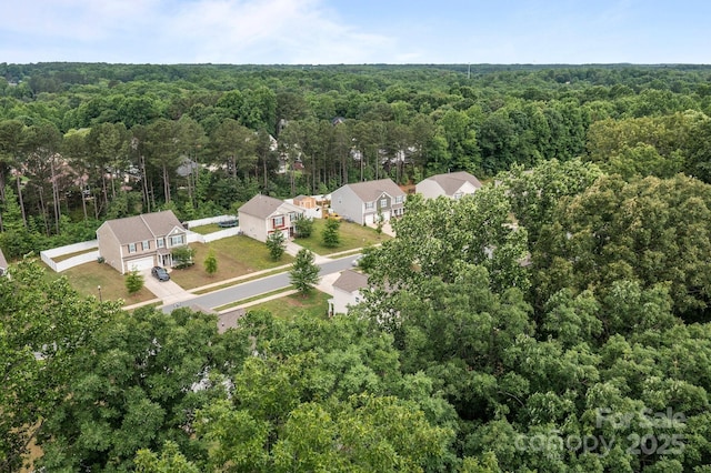413 Wheat Field Dr, Mount Holly, NC 28120 - aerial view of a heavily wooded area