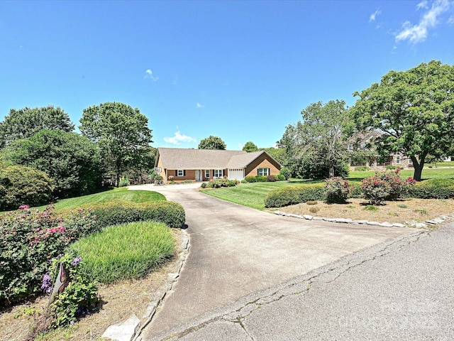 202 Cameron Dr, Kings Mountain, NC 28086 - ranch-style house with a front yard and driveway