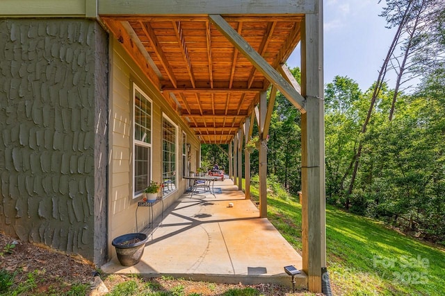 view of patio / terrace