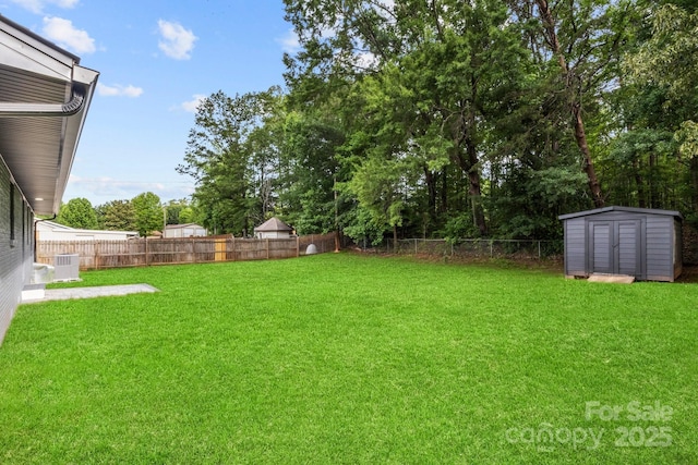 316 Fulton St, Kings Mountain, NC 28086 - view of yard featuring central air condition unit and view of scattered trees