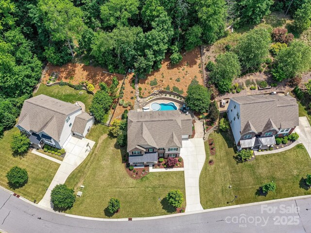 10800 Alabaster Dr, Davidson, NC 28036 - view of subject property with a pool