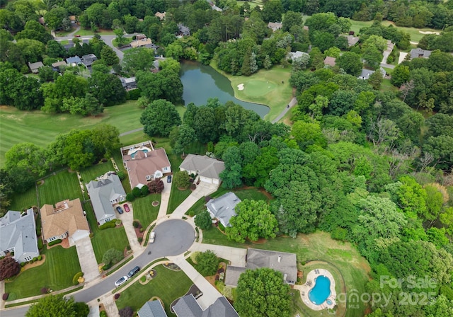 4101 Fairway Downs Ct Unit 9, Charlotte, NC 28277 - aerial view of property and surrounding area with a nearby body of water and nearby suburban area