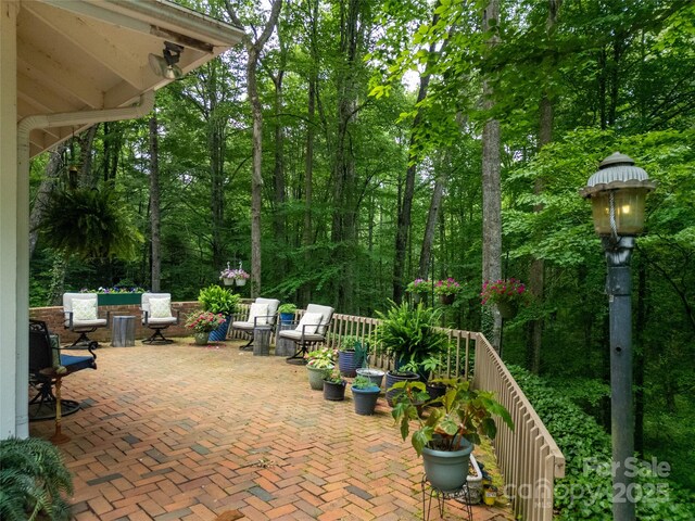 168 River Ridge Rd, Brevard, NC 28712 - view of patio / terrace